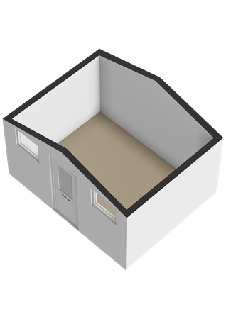 Floorplan - Godfried Bomansstraat 16, 1321 BG Almere